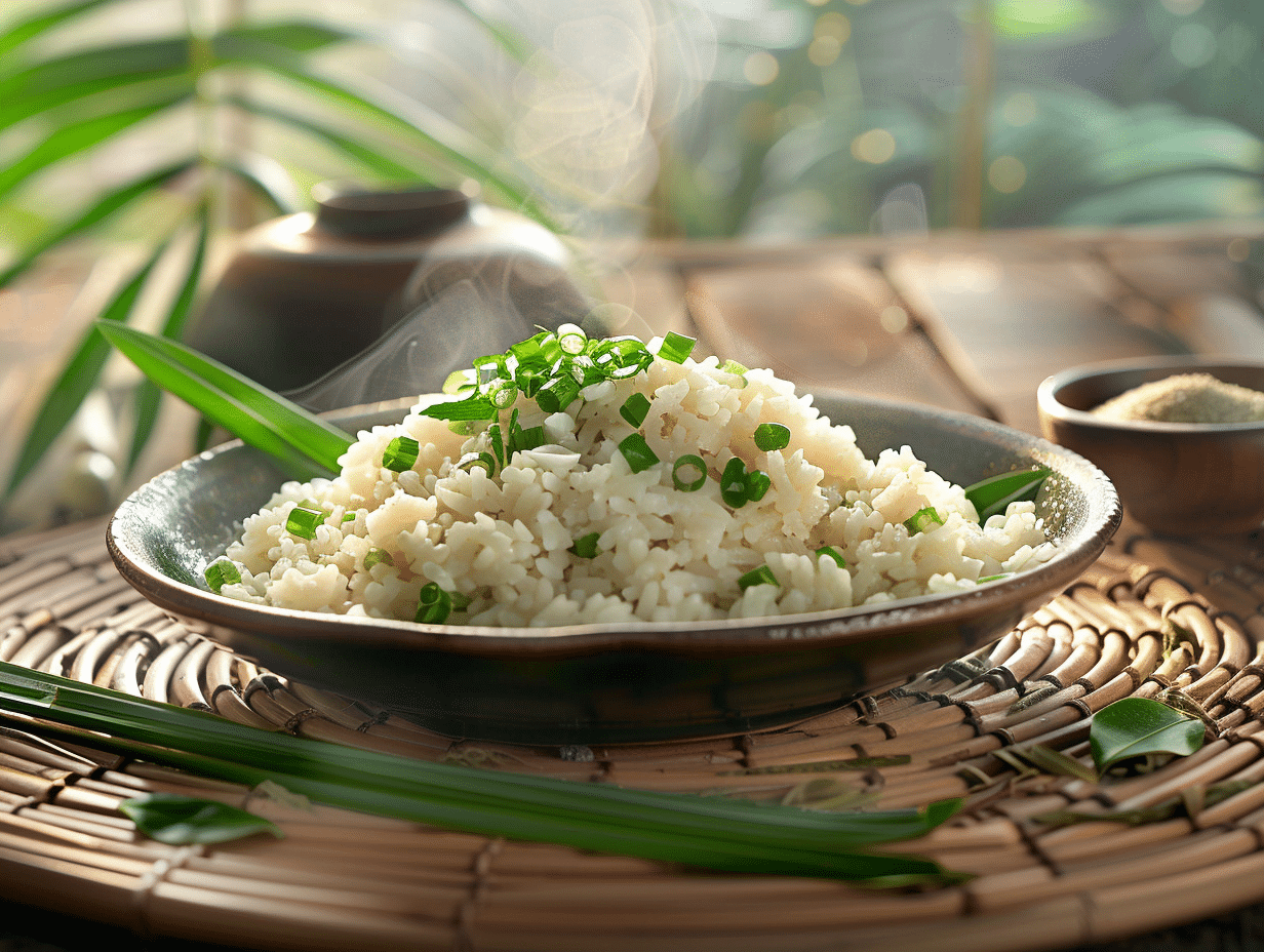 Les secrets du riz au pandan et ses origines culinaires