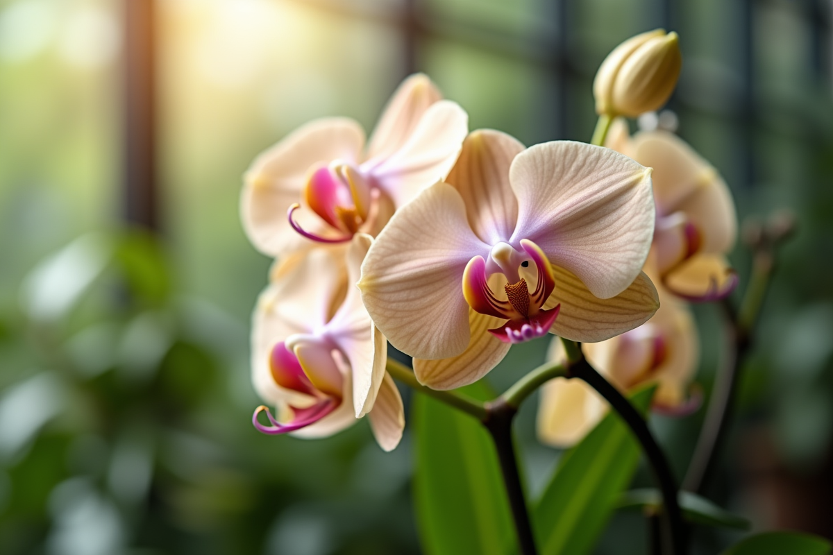 orchidées molles