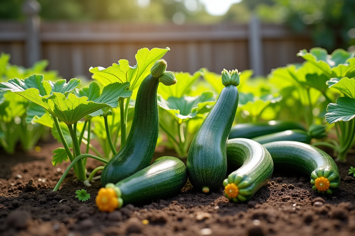 jardinage courges
