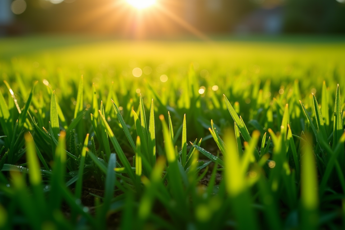 herbe coupée