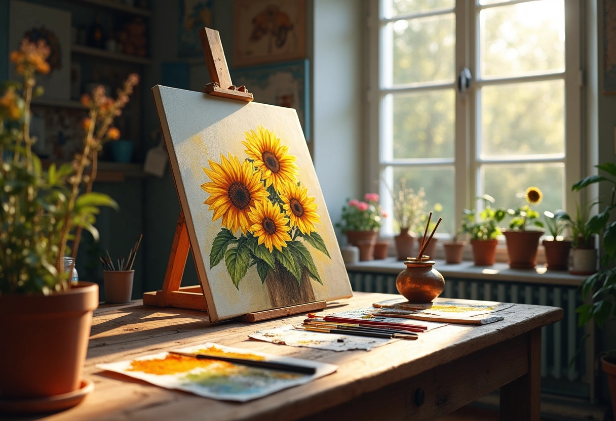 tournesol artistique